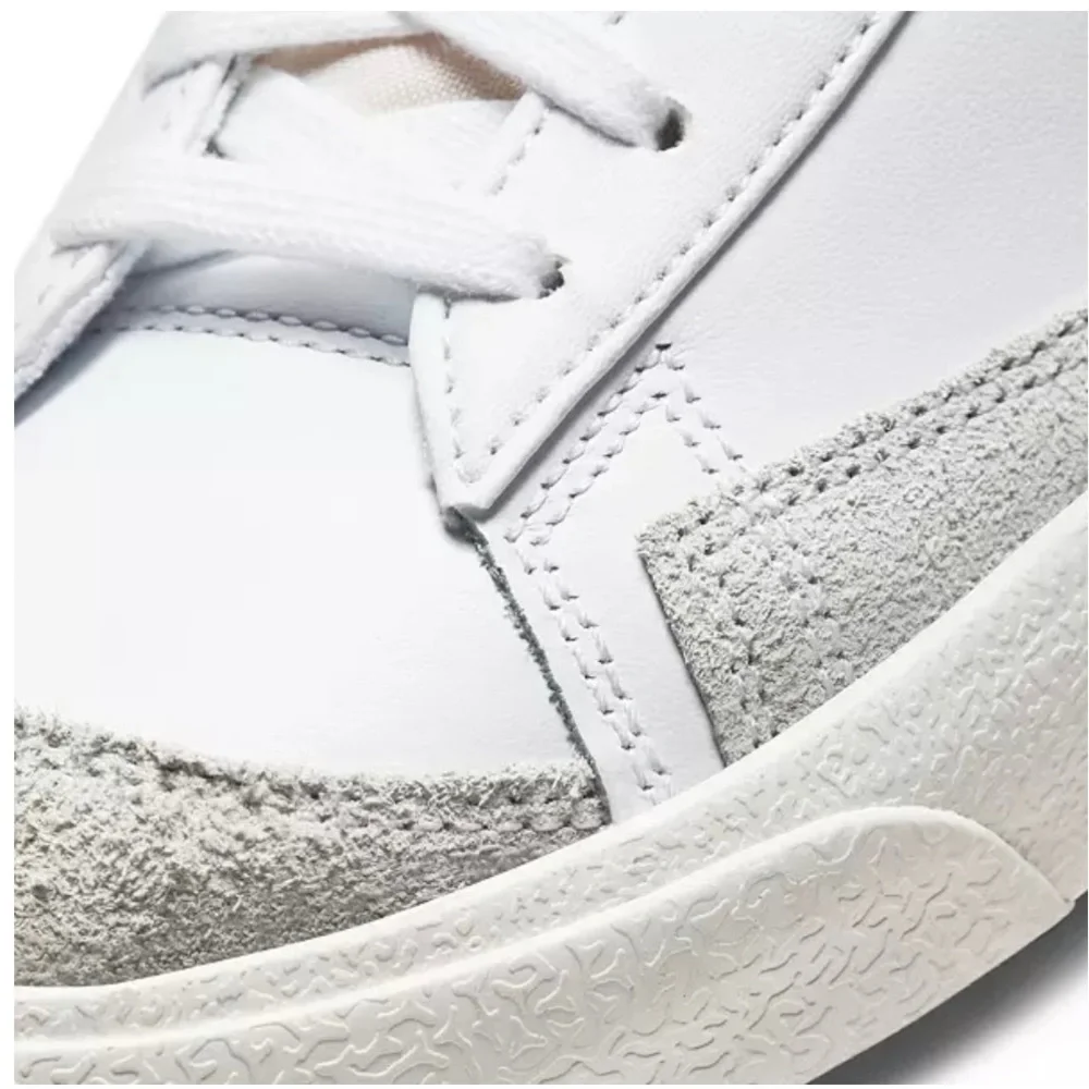 Nike White and Black High-Top Sneakers